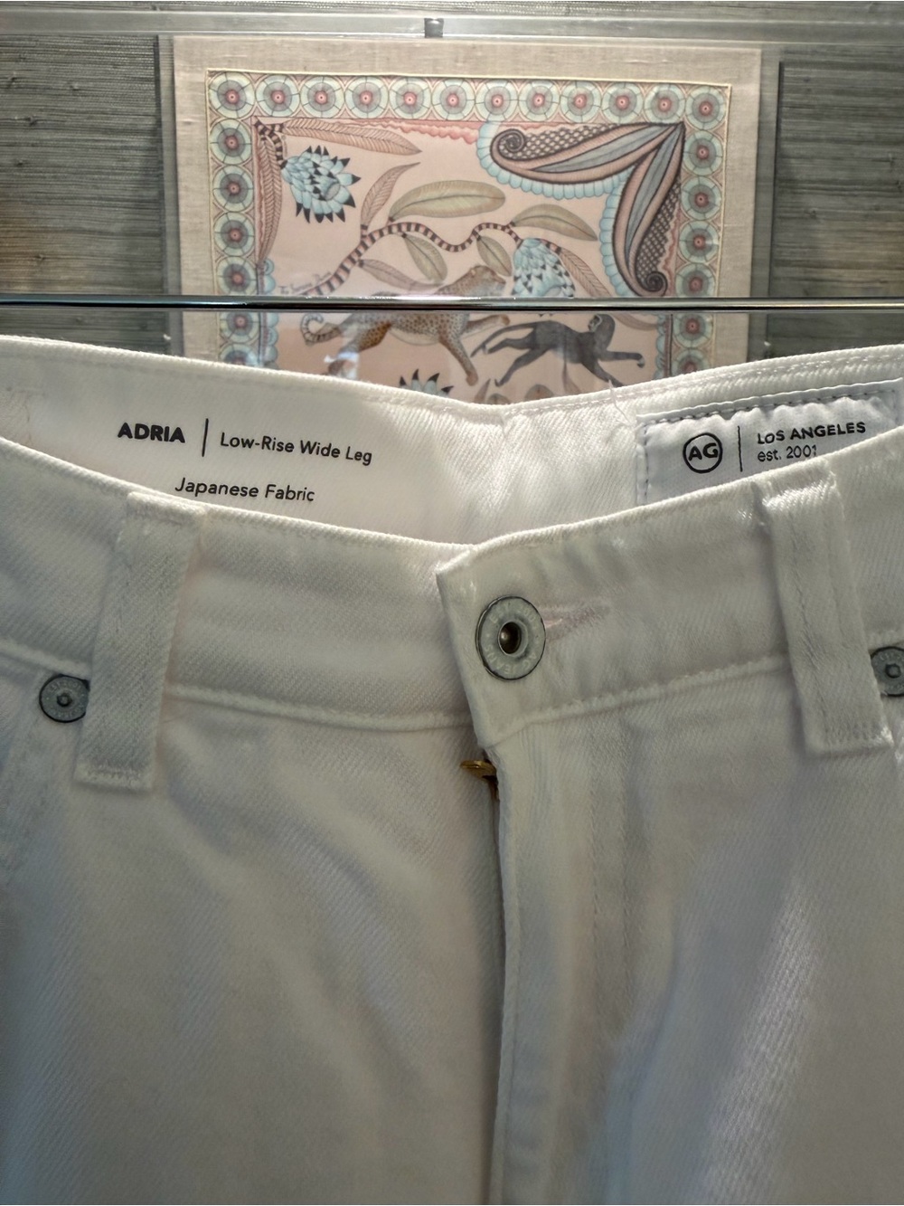 AG Low Rise Adria Wide Leg Jeans - Picture 4 of 6